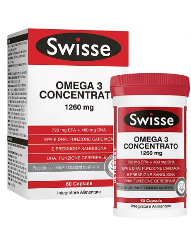 SWISSE OMEGA 3 CONCENTRATO 60 CAPSULE